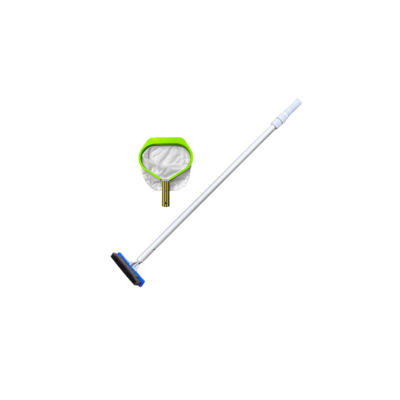 25CM钢丝刷+2米杆+小捞网